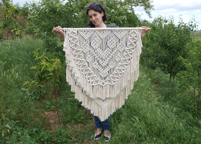 I Turn Rope Into Boho Wall Hangings