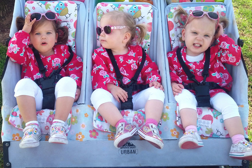 Raising Triplet Girls