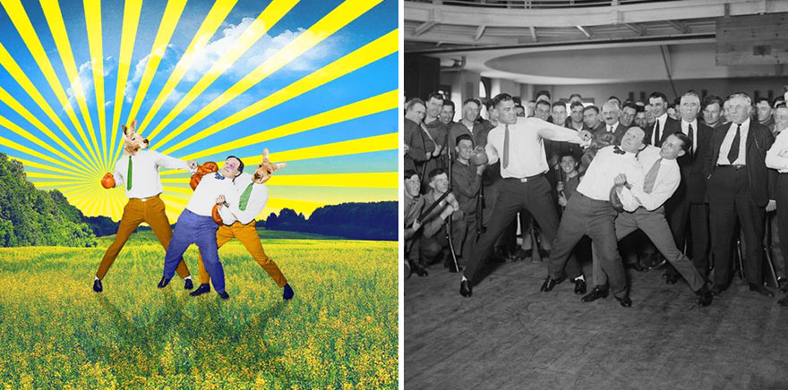 Reviving Vintage Photographs Into Trippy Digital Art