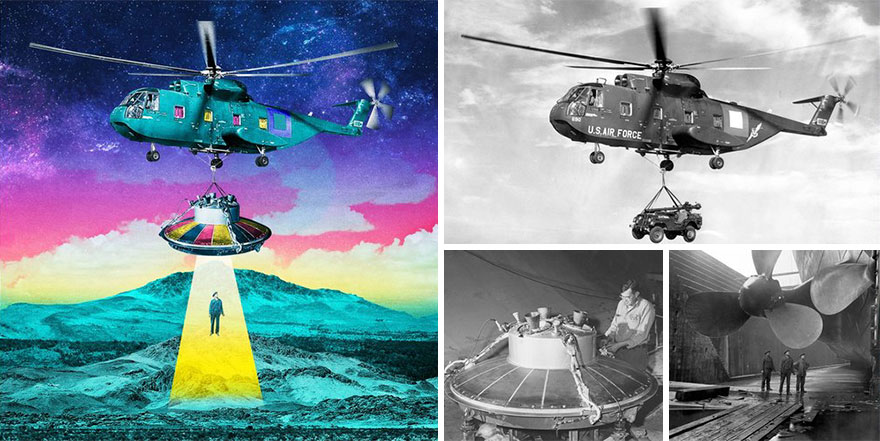 Reviving Vintage Photographs Into Trippy Digital Art