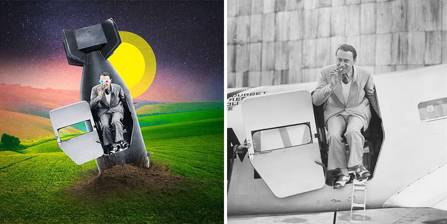 Reviving Vintage Photographs Into Trippy Digital Art