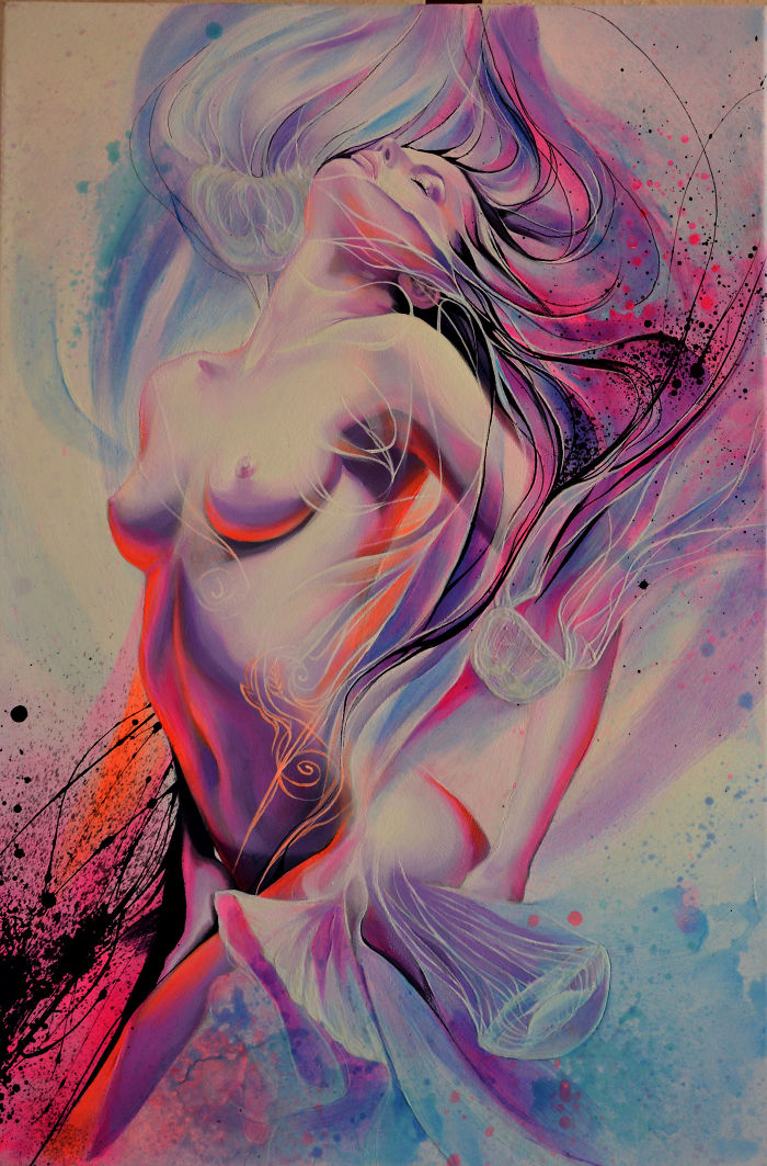 Solar Paintings Glowing In The Dark