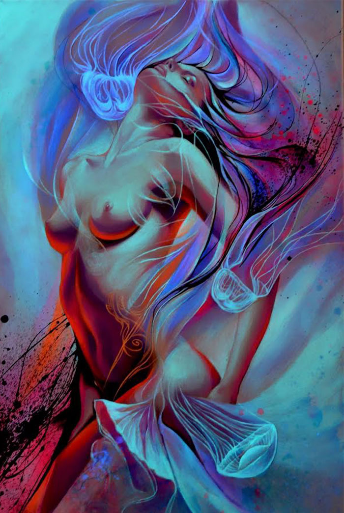 Solar Paintings Glowing In The Dark