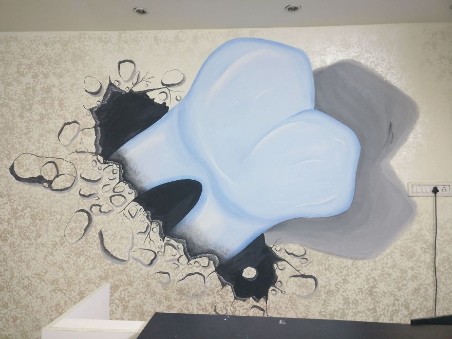 Simsum Arts Wall Murals - Twin Artists N Dentists