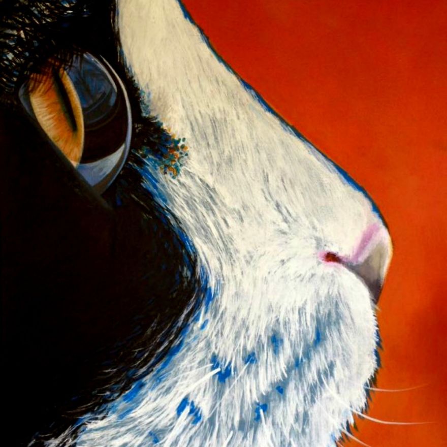 These Stunning Pet Portraits Are Painted From The Pet Owners Phone Photos! These Stunning Pet Portraits Are Painted From The Pet Owners Phone Photos!