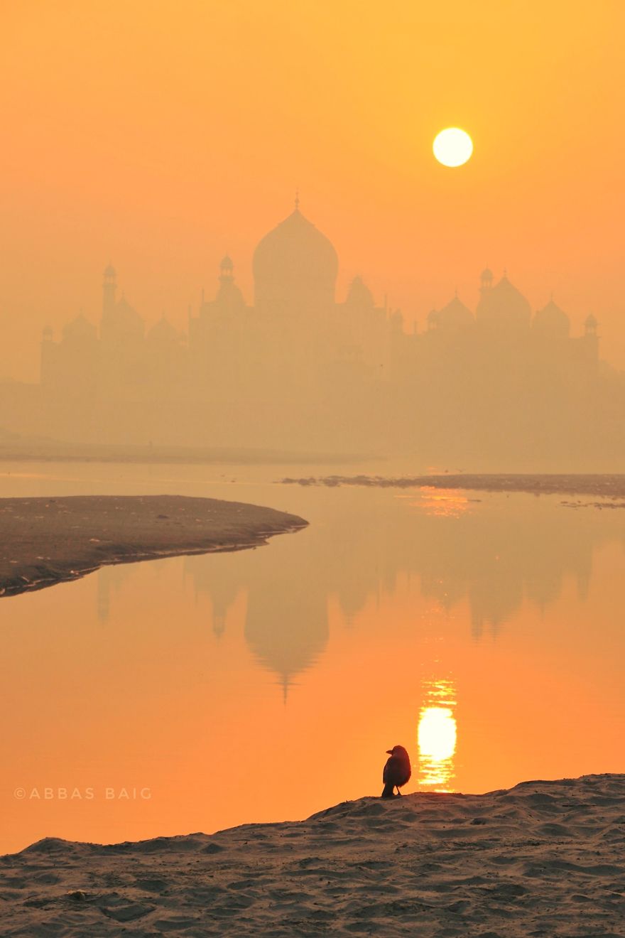 Sunrise At Tajmahal