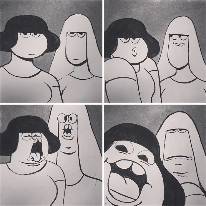 When You Get In The Photo Booth With Your Friend