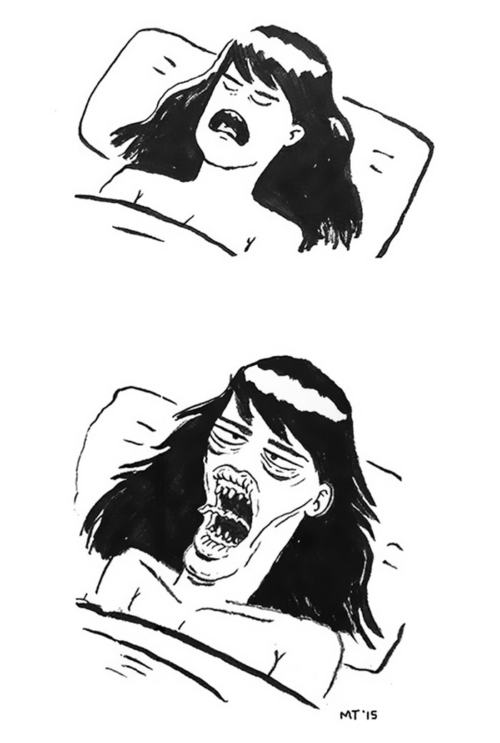 When You Fall Asleep With Your Mouth Open