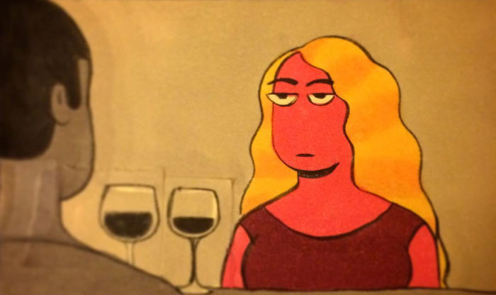 When You're On A First Date And You Hear A Blip On Your Bullshit Radar