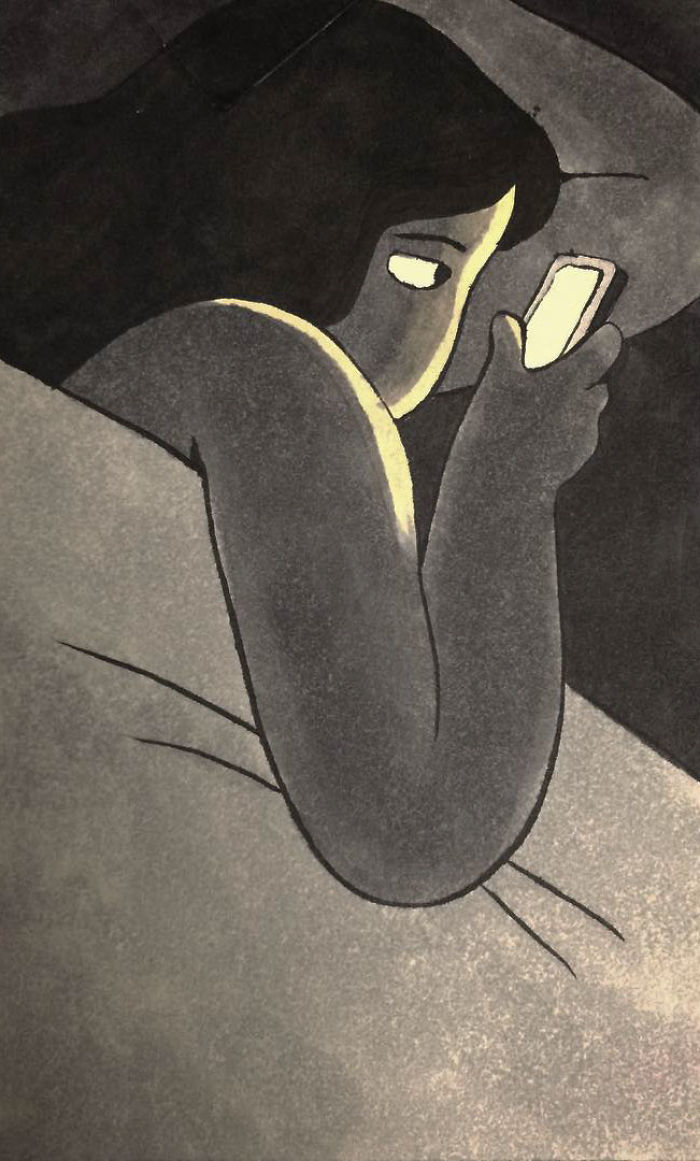 When You Can't Sleep So You Re-read That Text From A Year Ago And It Bothers You Just As Much As It Did The First Time