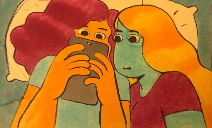 When Fuckboy No. 3 Sends You A Dick Pic And You View It With Your Bff