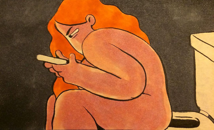 When You Didn't Get Enough Sleep So You Angrily Search For A Playlist To Wake You Up During Your Morning Poop