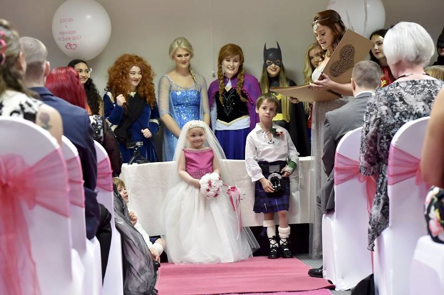 Terminally Ill Scottish Girl Has Fairytale ‘Wedding’ Terminally Ill Scottish Girl Has Fairytale ‘Wedding’