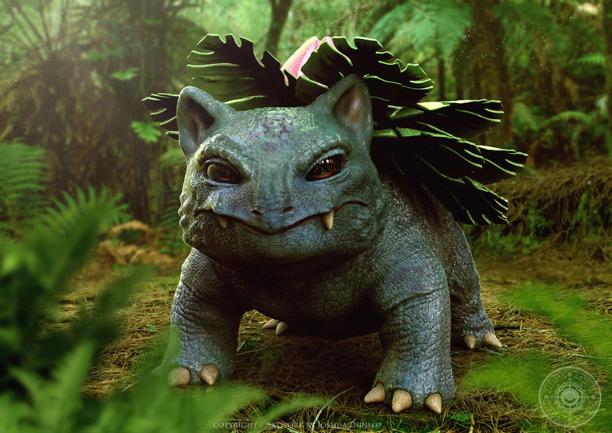 The Lovely Realistic Pokemon By Joshua Dunlop