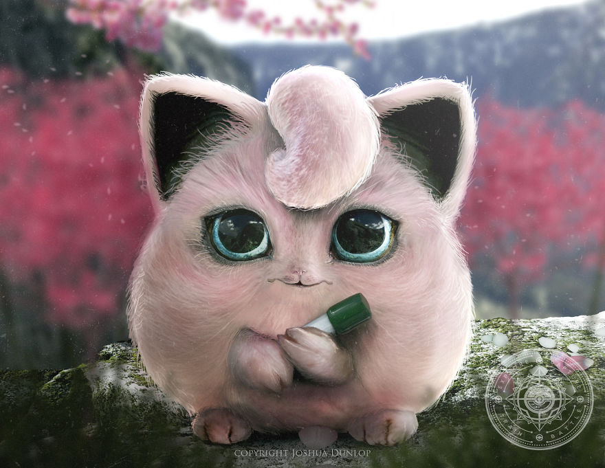 The Lovely Realistic Pokemon By Joshua Dunlop