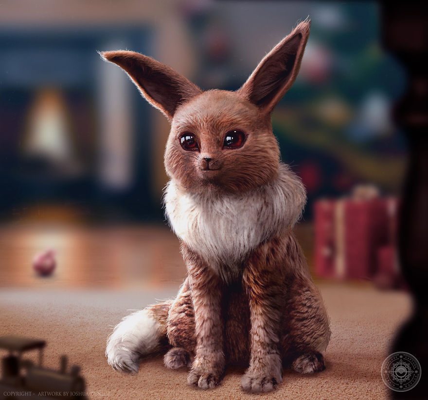 The Lovely Realistic Pokemon By Joshua Dunlop