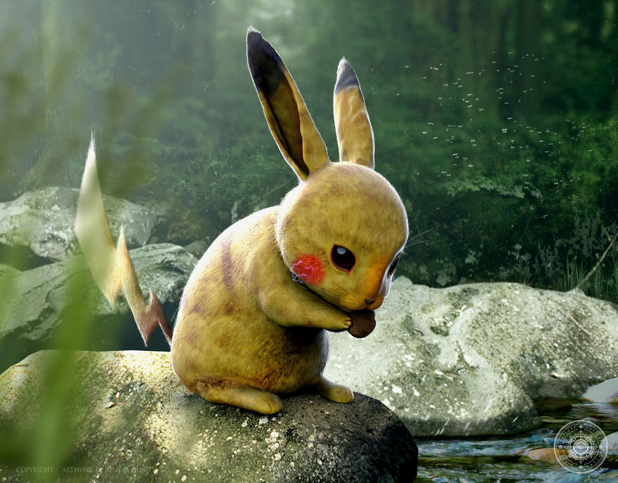 The Lovely Realistic Pokemon By Joshua Dunlop