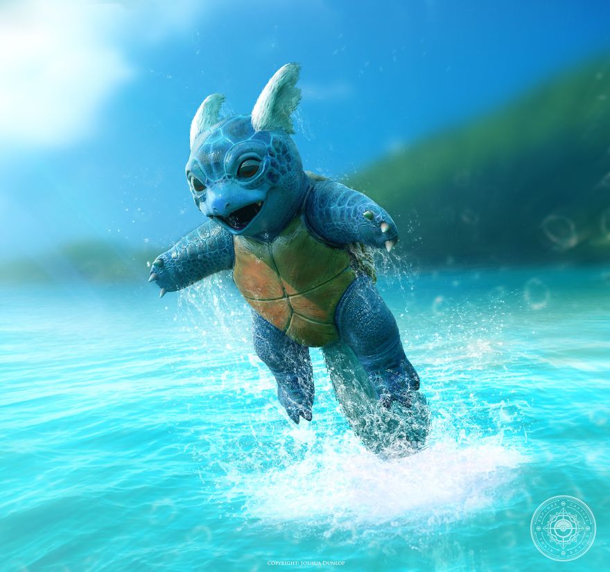 The Lovely Realistic Pokemon By Joshua Dunlop