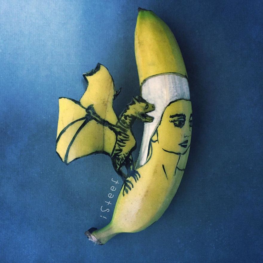 This Artist Turns Bananas Into Stunning 3d Sculptures