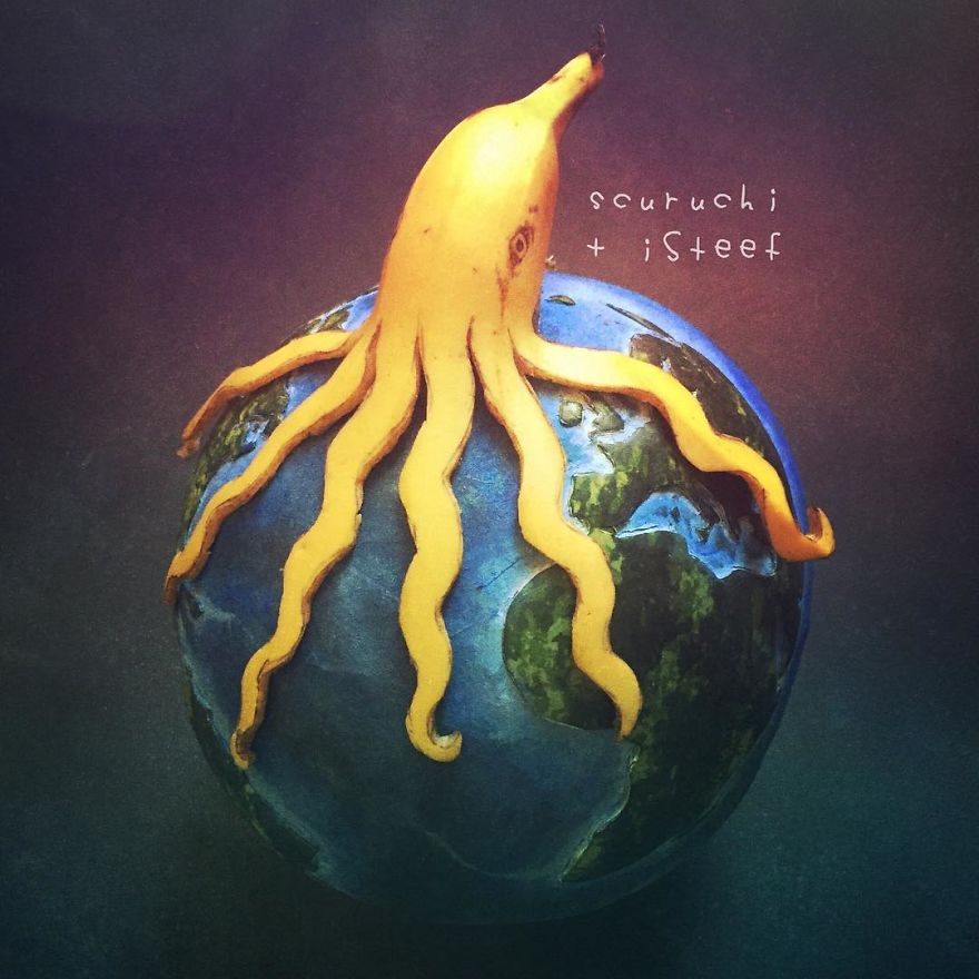 This Artist Turns Bananas Into Stunning 3d Sculptures