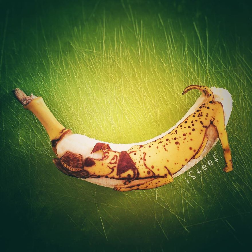 This Artist Turns Bananas Into Stunning 3d Sculptures