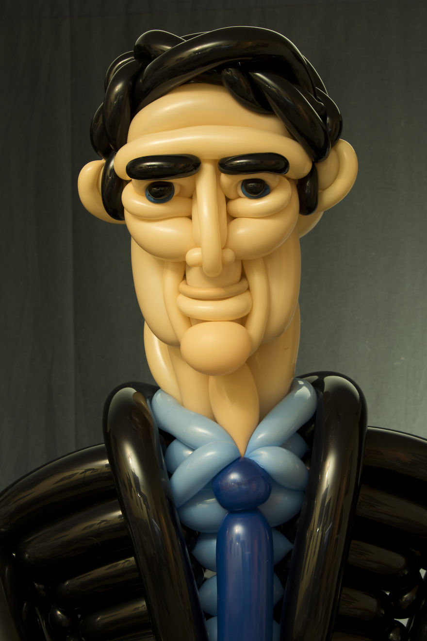 Balloon Prime Ministers Mark The 150th Anniversary Of The Confederation Of Canada