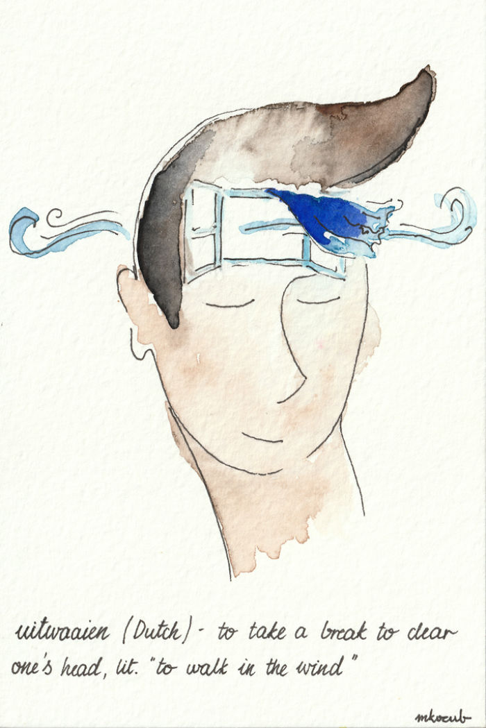 Postcards From Mars: Untranslatable Words Illustrated