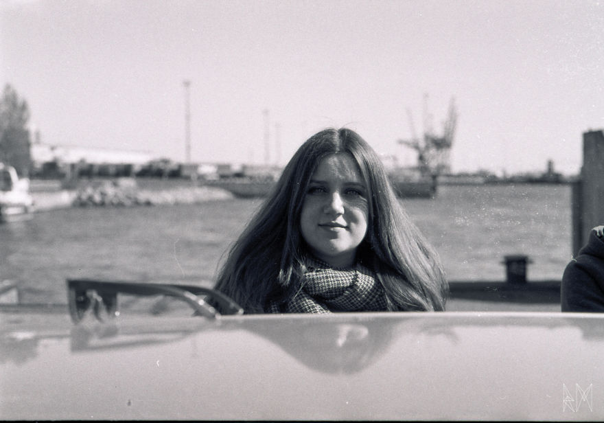 My First B&w Film And The Sea Coast