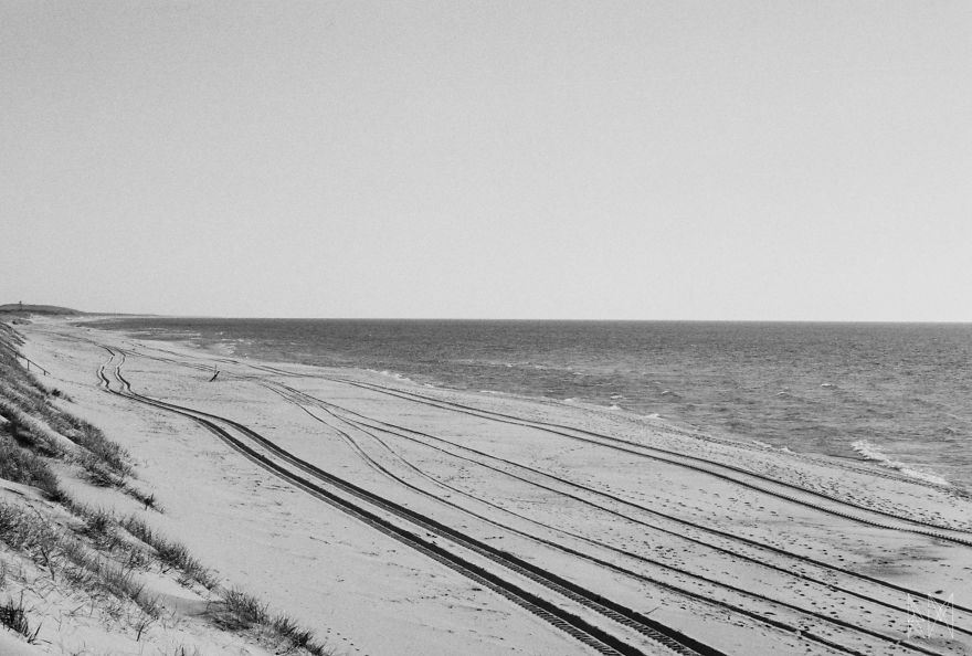 My First B&w Film And The Sea Coast
