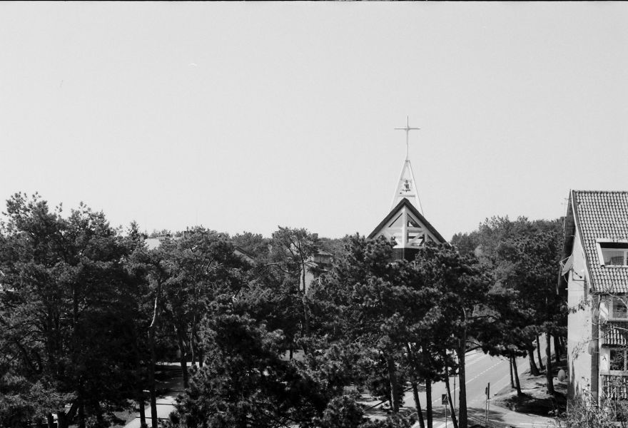 My First B&w Film And The Sea Coast