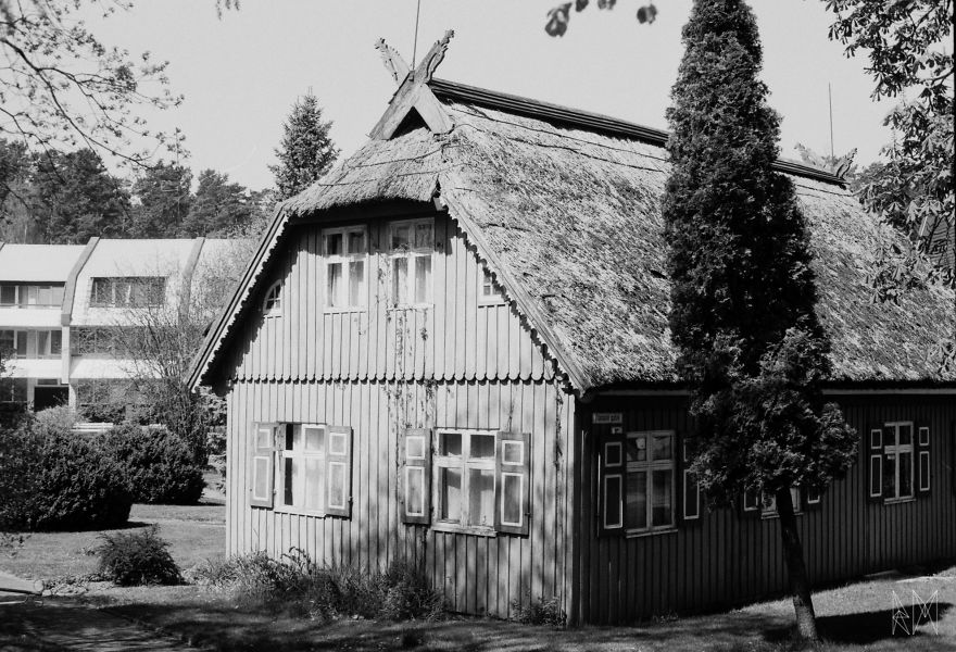 My First B&w Film And The Sea Coast