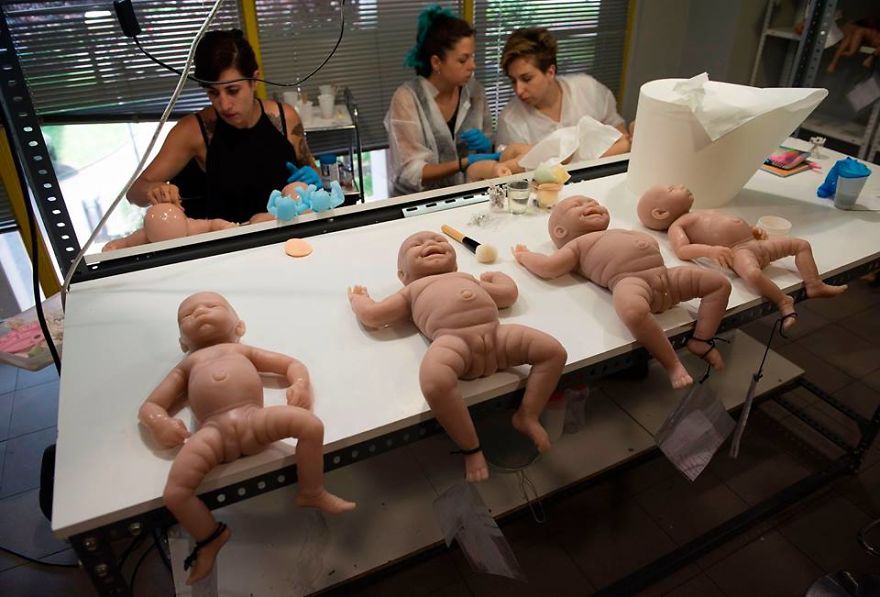Visit Fake Baby Factory In Spain