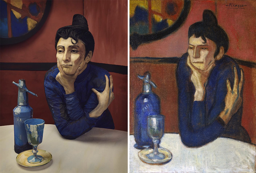 Into The Canvas: One Model, Incredible Makeup, And No Photoshop