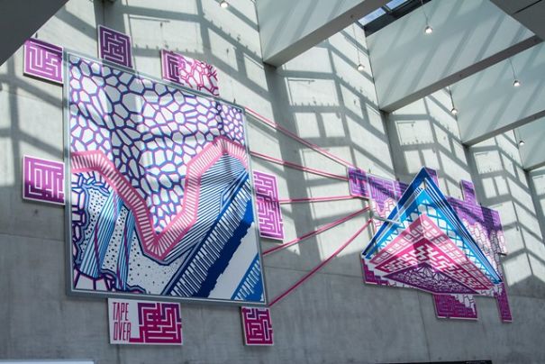 You Won't Believe What These 6 Artists Did With 3km Of Tape