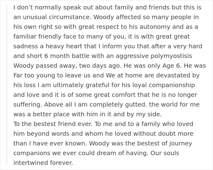 Tom Hardy Posts Emotional Tribute For His Dog Who Just Passed Away, And People Are Drowning In Tears Tom Hardy Posts Emotional Tribute For His Dog Who Just Passed Away, And People Are Drowning In Tears