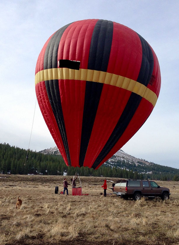 $200 Down And I Flew A Thrift Store Hot Air Balloon