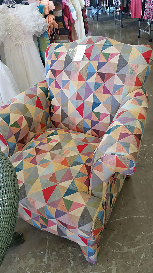 Found This Sweet Armchair For Only 20 Bucks