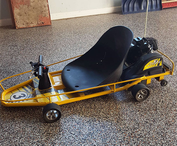 Picked This Bad Boy Up At The Thrift Store For $45. It Drove My 200 Lbs. Fatass All Over The Neighbourhood... For Testing Of Course