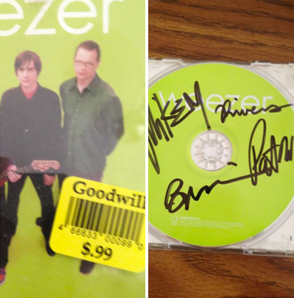 A Friend Of Mine Bought A Weezer CD Without Looking Inside