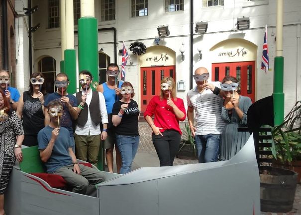 Amici Mai - A Former Restaurant In Wolverhampton Which Translates As 'never Friends' Instead Of The Intended 'friends Forever'.