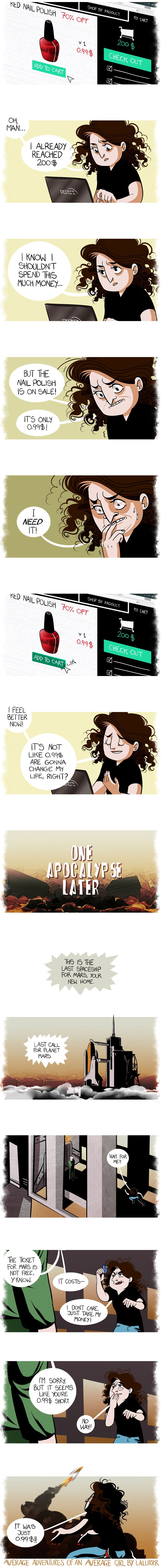 Average Girl Comic
