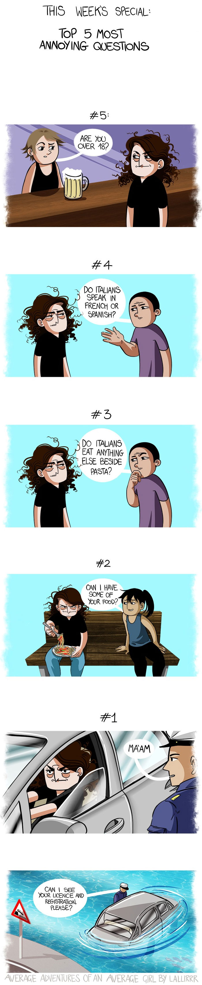 Average Girl Comic