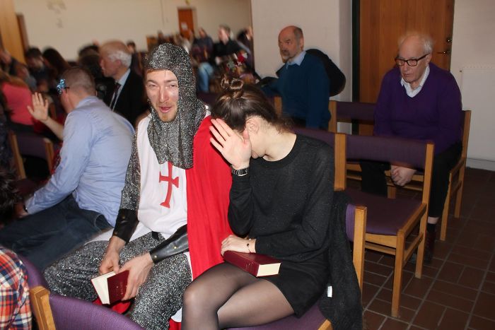 Guy Makes Best Friend Think Son's Christening Is A Costume Party, Hilarity Ensues