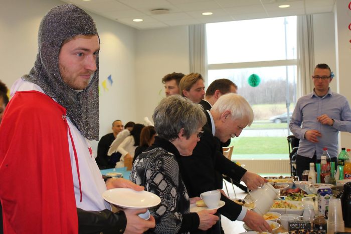 Guy Makes Best Friend Think Son's Christening Is A Costume Party, Hilarity Ensues Guy Makes Best Friend Think Son's Christening Is A Costume Party, Hilarity Ensues