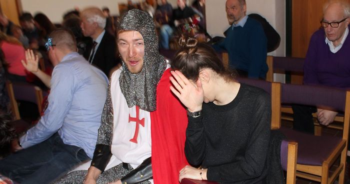 Guy Makes Best Friend Think Son’s Christening Is A Costume Party, Hilarity Ensues