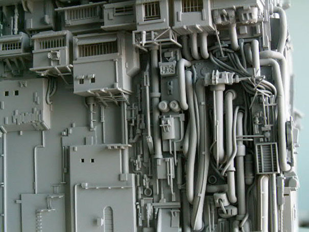 Incredibly Detailed Model Of The Bath House From Miyazaki's Spirited Away