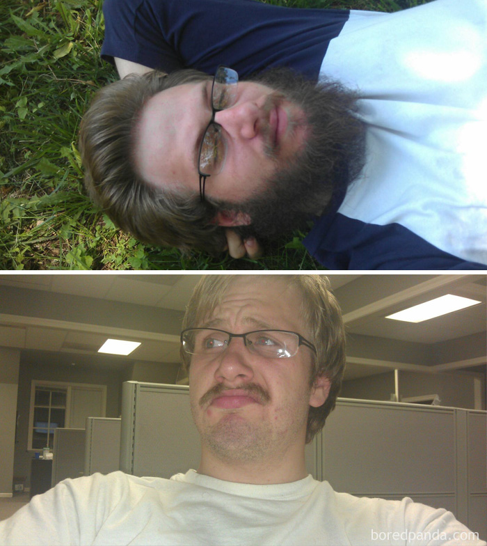 I Had To Shave For A Job Interview. RIP Beard