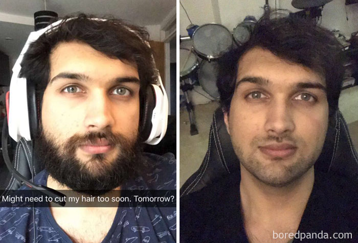 So I Shaved My Beard After Growing It For 4 Months