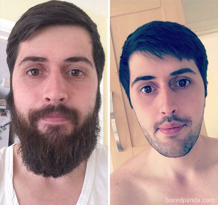 After 100 Days I Finally Had A Shave. RIP Beard