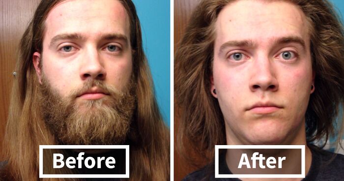50 Men Before & After Shaving That You Won’t Believe Are The Same Person